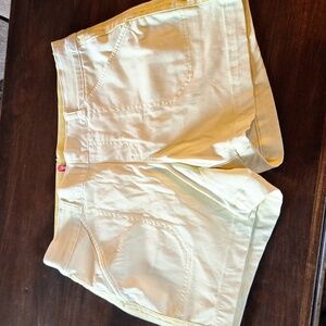 COPY - EUC women's yellow spanx shorts size medium